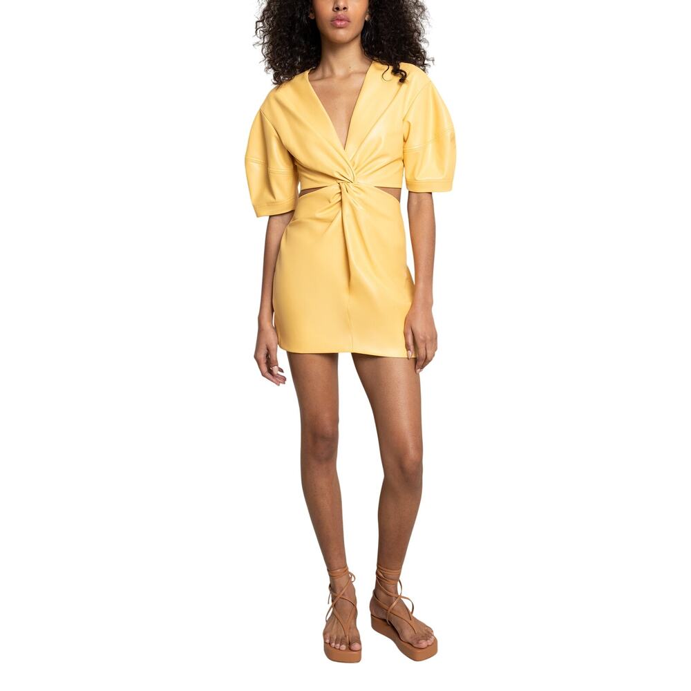 Alc Sleek Maize Alex Dress Size 0